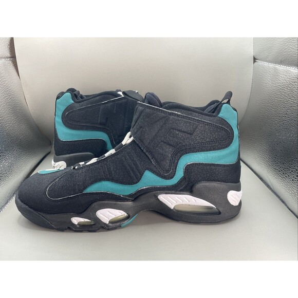 2011 Nike Air Griffey Max 1 Retro Freshwater Mens 8.5 Black Mariners 354912-005 - Picture 11 of 12